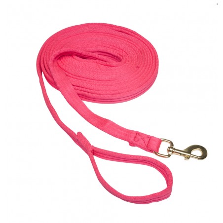 Lunge Reins, Soft Nylon 8,5 meters, Horse Comfort