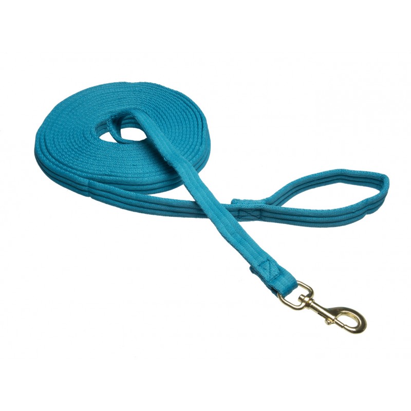 Lunge Reins, Soft Nylon 8,5 meters, Horse Comfort