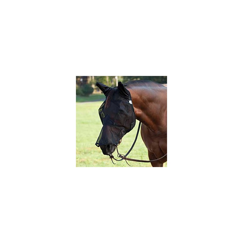 Fly Mask with Ears and Nose Cover - 1 pcs.