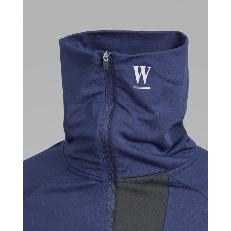 WAHLSTEN Džemperis, juoda/mėlyna - Size 54
