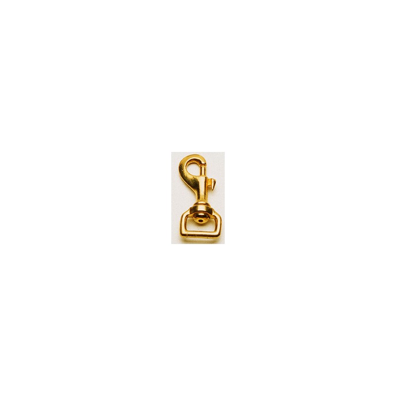 Snap hook, Brass - 72 mm