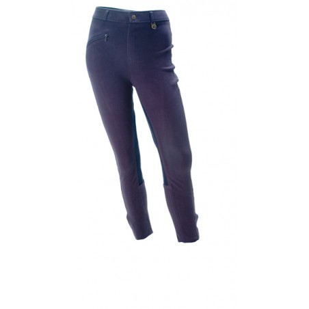 Breeches with Full Seat, Ruff-Ruff - Navy Blue - Size 140 Girl
