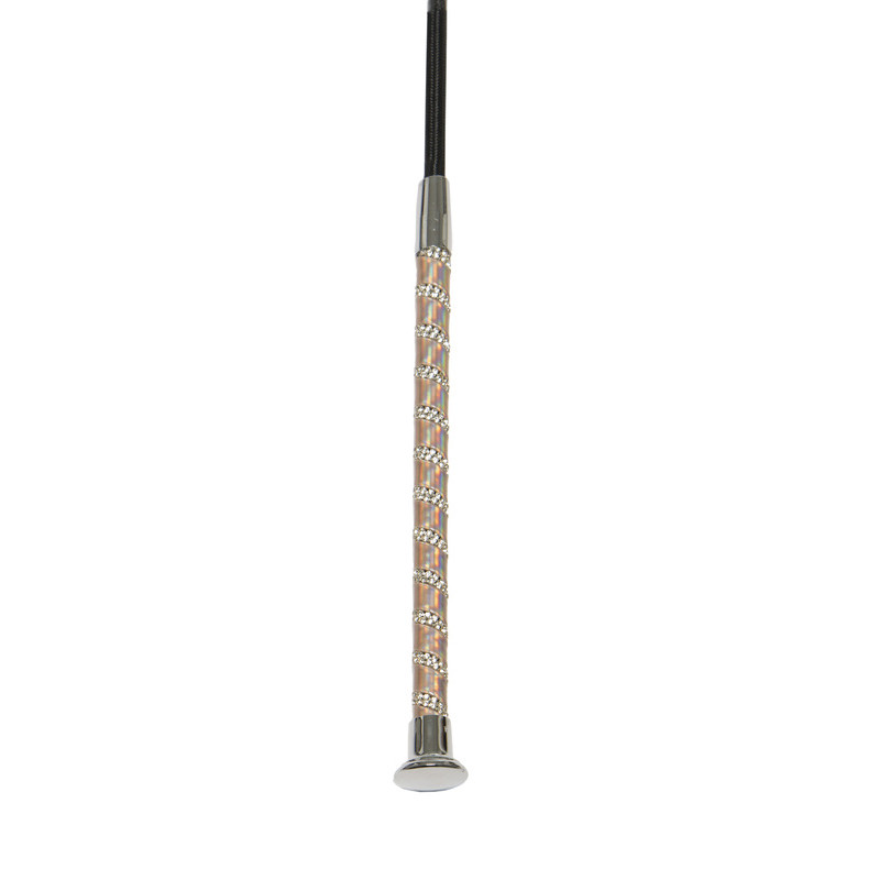 Wahlsten Dressage Whip - Swirl - Rose Gold, 110 CM