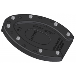 Soft Step - Plastikinis filcas, galinėms kojoms, su grifais - 115 - 1 pora