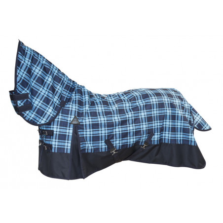 Rain Buster Blanket Full Neck with Fleece lining, Royal Blue - Size 165