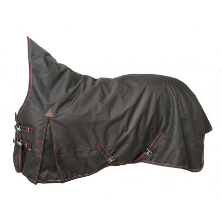 Wahlsten Rain Buster Trotting 1200 d + 200 grams High Neck, Black - Size 135