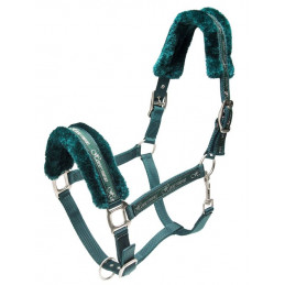 Horse Comfort Nylon Halter with Teddy