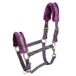 Horse Comfort Nylon Halter with Teddy