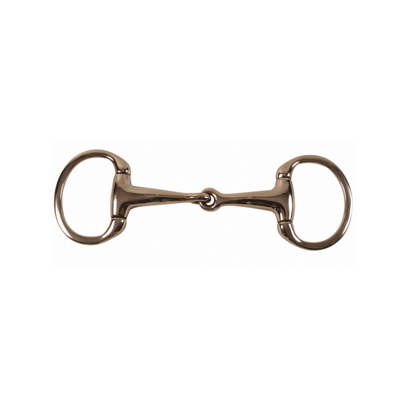 Eggbutt Bit with Flat Rings