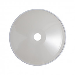 Ratų dangtis 28", su baltas juostele, PVC, 4 vnt