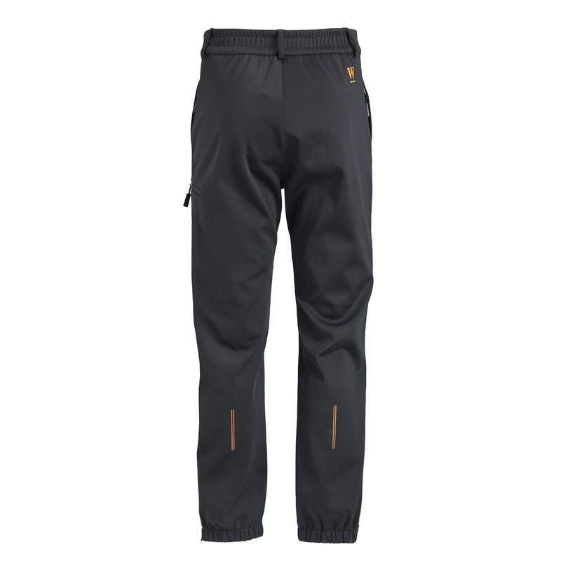 Wahlsten Benito Men's Softshell Trousers, Black
