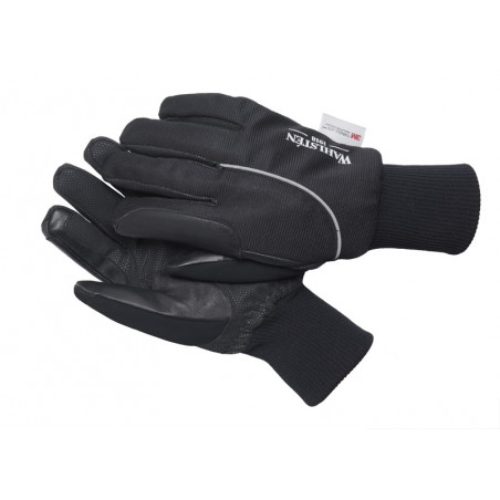 Winter Gloves Thinsulate, Black