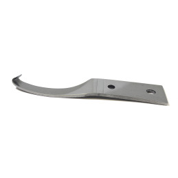 ICAR - Spare Blades for Knife with Straight Blade - High grade Carbon Steel - (Including 2 Screws + 1 Compass) - Right / Left