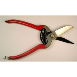 ICAR - Pad/Leather Shears 9" - Comfortable PVC Coated Handles - 1 pcs
