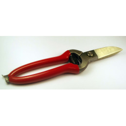 ICAR - Pad/Leather Shears 9" - Comfortable PVC Coated Handles - 1 pcs