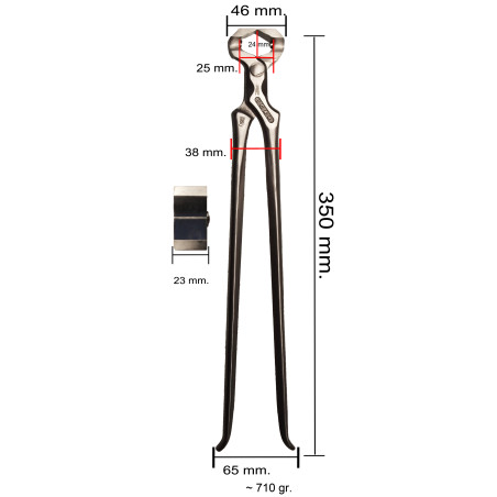 ICAR - Nail Cutter Nipper POLISHED Luxury model with or without Magnets - 1 pcs