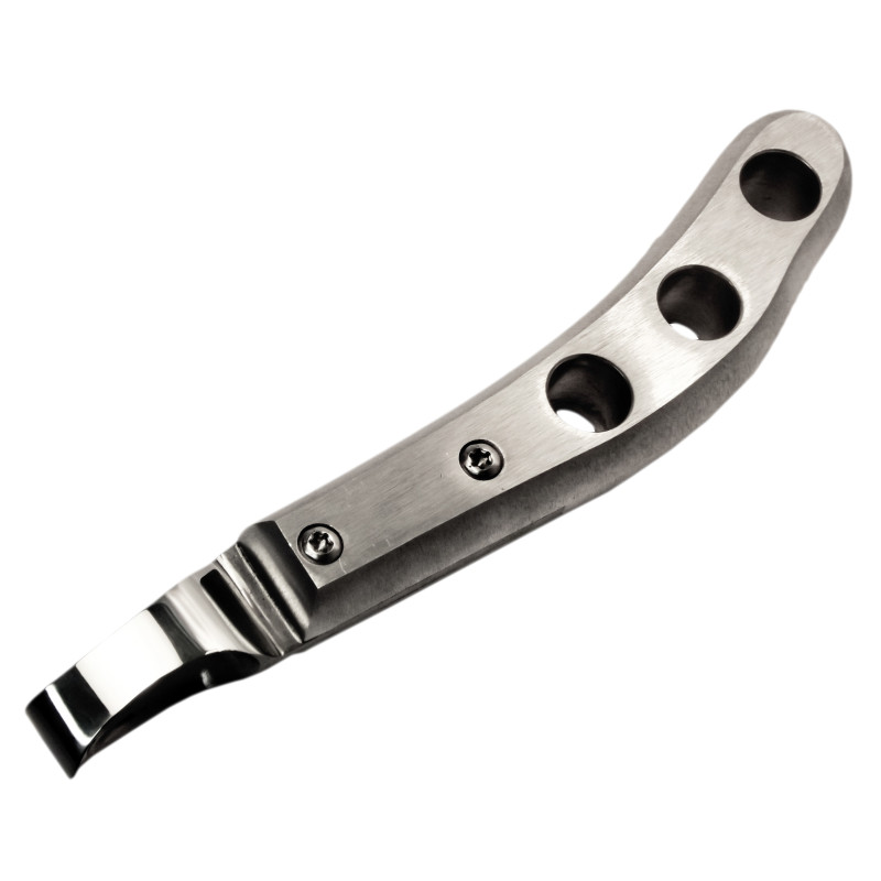 ICAR - Hoof Knife VET. 2.0 Loop - High Carbon Stainless Steel Hot Drop Forged Blade - Forged Aluminium Handle - 1 pcs