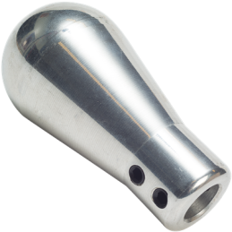 Rasp Handle Aluminum Pear - 1 pcs