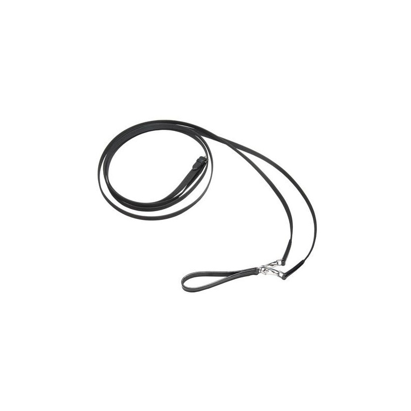 Wahlsten Graman Reins, WEB / Leather, Black
