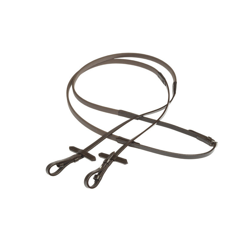 Leather/Rubber Reins Plain Biothane, Horse Comfort