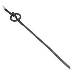 W-Running Martingales Strap with Rubber Ring, Leather