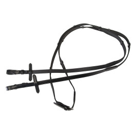 Wahlsten Anti Slip Reins, Black