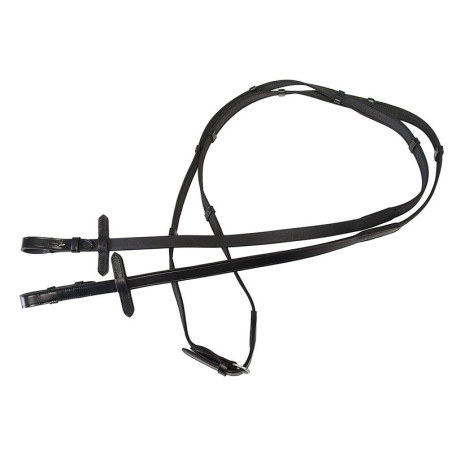 Wahlsten Anti Slip Reins, Black