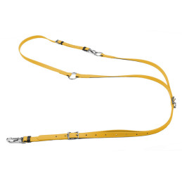 W-Running Martingale Made of Biothane Material - YELLOW