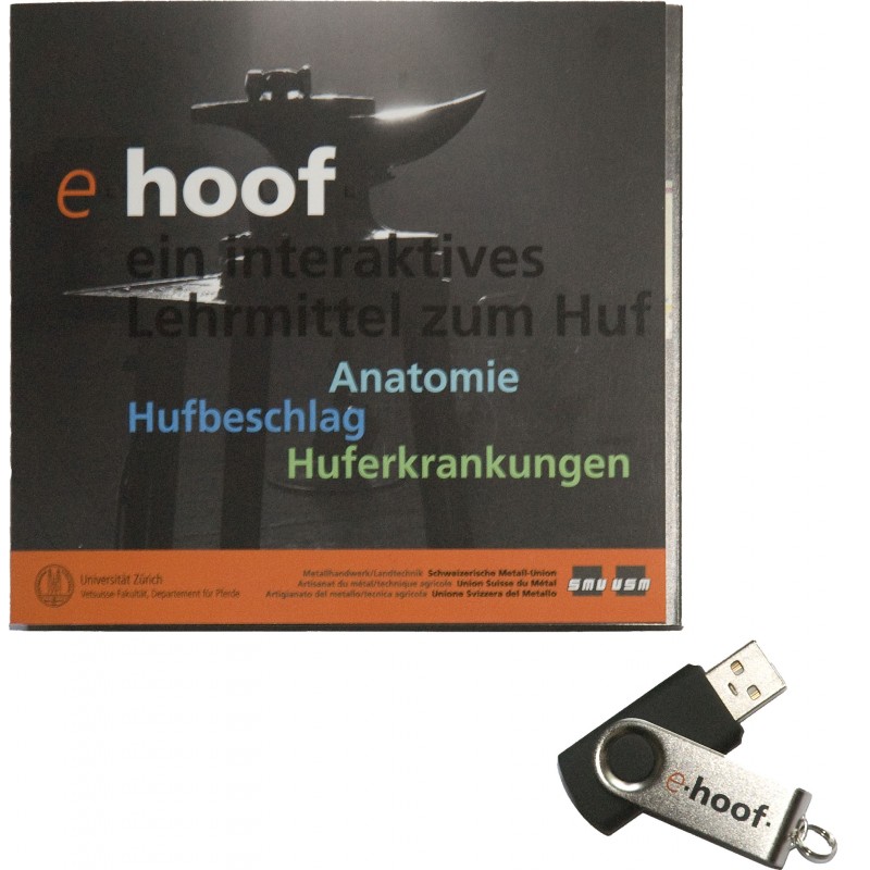 Ehoof, interaktives Lehrmittel zum Huf, USB-Stick - 1 vnt.