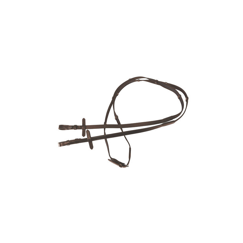 Wahlsten Anti Slip Reins, Brown