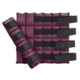 W-Ice Wrap Cooling Mattresses, Plum, Horse Comfort - 1 pair.