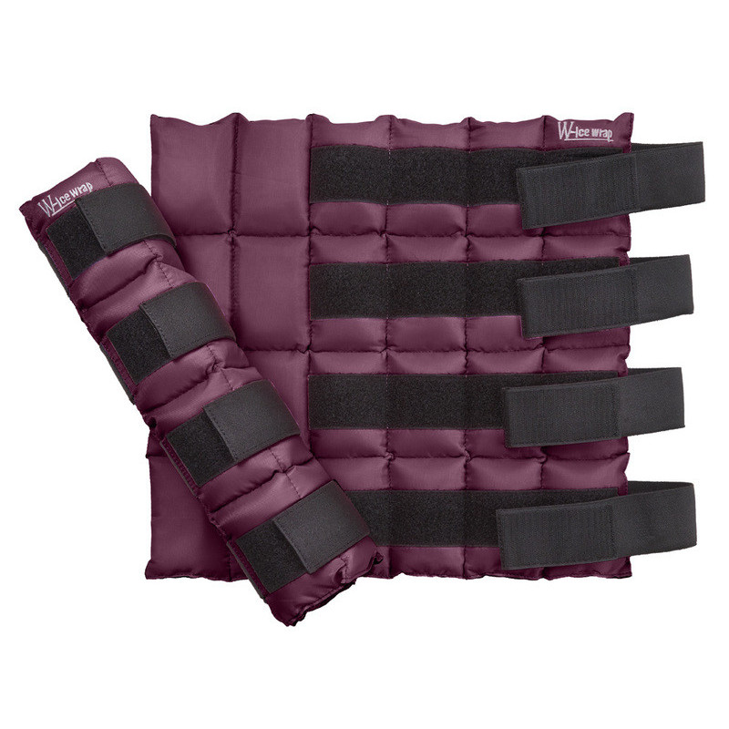 W-Ice Wrap Cooling Mattresses, Plum, Horse Comfort - 1 pair.