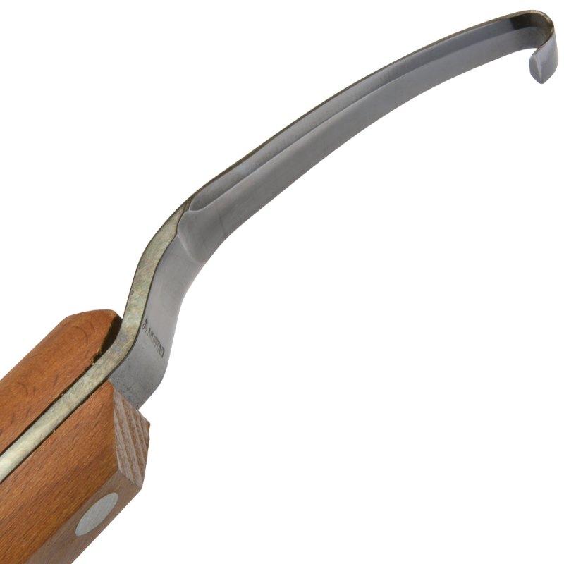 Mustad kanopų peilis - lenktas peiliukas - 1 vnt