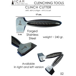 ICAR - Clinch Cutter - Forged Stainless Steel