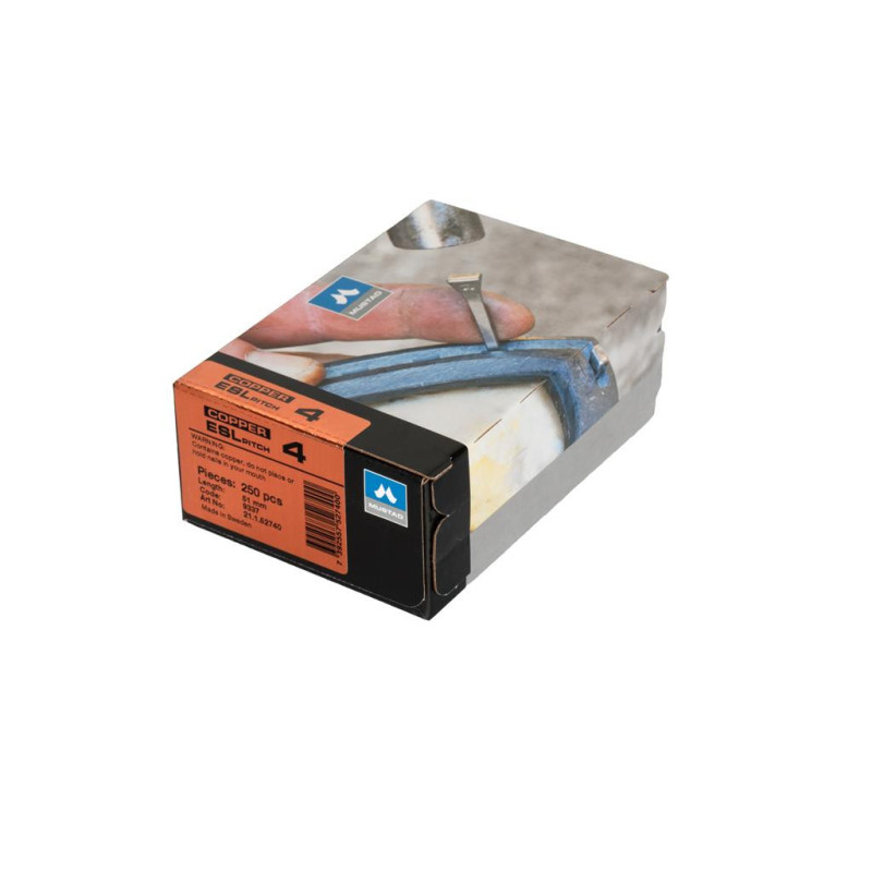 Mustad Copper E-Slim ESL PITCH (250 pcs) - 1 box