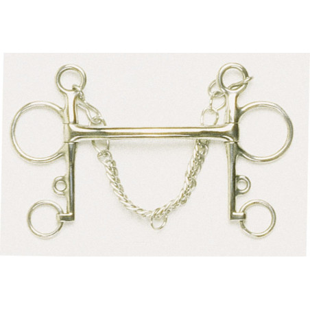 Pelham Bit, Straight - 1 pcs