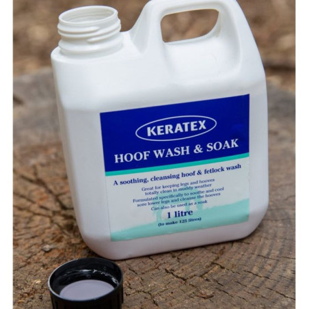 Keratex Hoof Wash & Soak, 1 liter (A 1-liter bottle will make 125 liters of product) - 1 pcs.