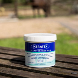 Keratex Coconut Oil Hoof Balm, 400 grams - Clear or Black - 1 pcs.
