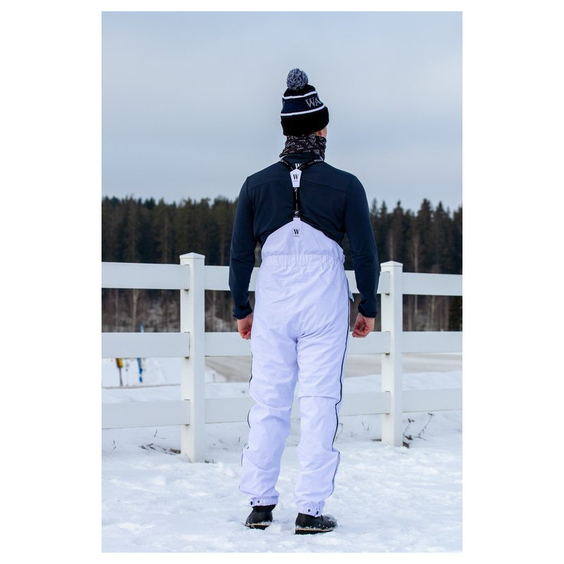 Wahlsten Geo Unisex MID-SEASON Racing Trousers, WHITE