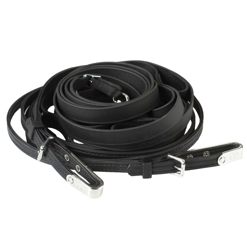 Finn-Tack Pro Synthetic Driving Lines with Multiple Handholds - 1 pcs