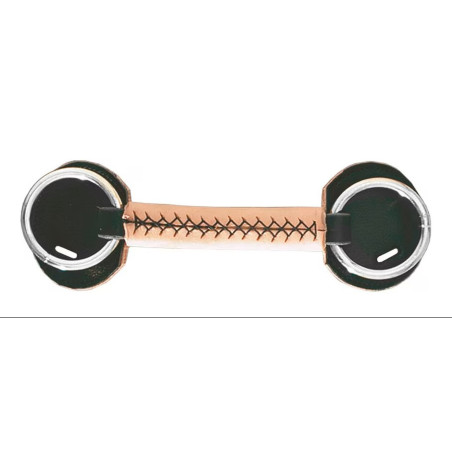 Finn-Tack Soft Leather French Bit