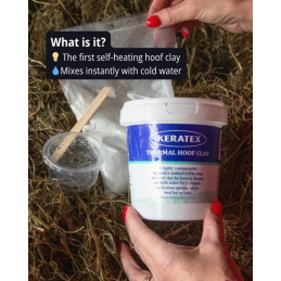 Keratex Thermal Hoof Clay Kit, 400 grams - 1 pcs.