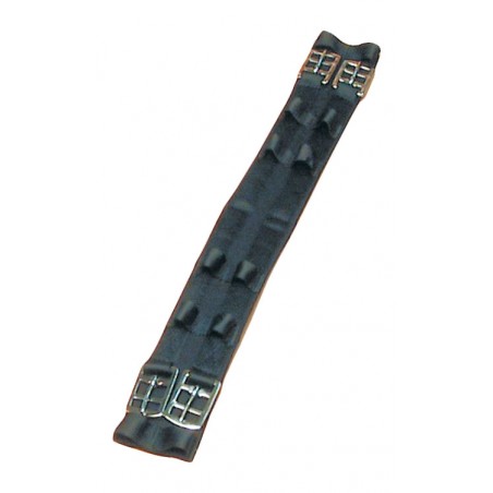 Dressage Girth Padded, Black, 75 cm