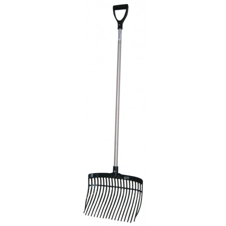 Shavings Fork Shaft with Plastic Handle (without Fork) - 1 pcs.