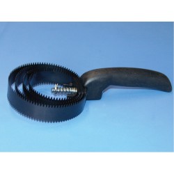 Round metal Curry Groomer - 1 pcs.