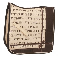Size Full - Saddle Pad Gift Collection, Dressage Model, Ivory