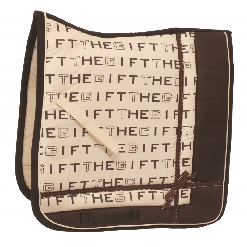 Size Full - Saddle Pad Gift Collection, Dressage Model, Ivory