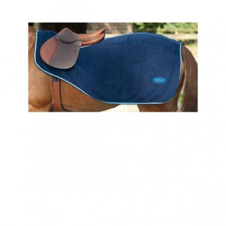 Exercise rug "Equi-sky", black/dark-grey, navy/blue-white