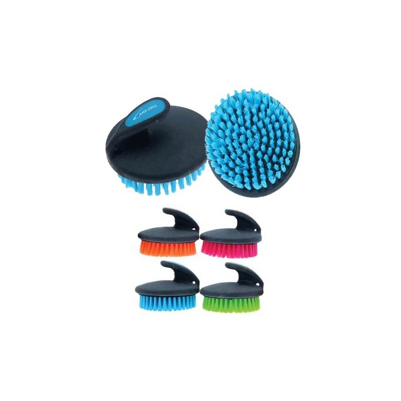 Lami-Cell gripping body brush, with 4.5 cm bristols, orange