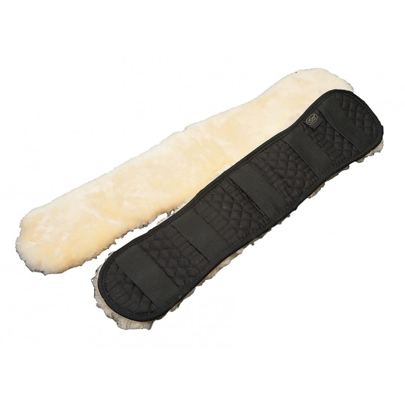 Premium Sheepskin for Dressage Girth, Length 80 cm